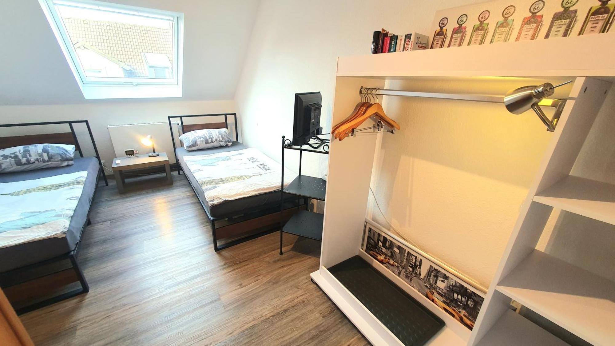 Frankes Sleep Inn, 4, 2, 1 Raumwohnungen, Sauna Velbert Luaran gambar